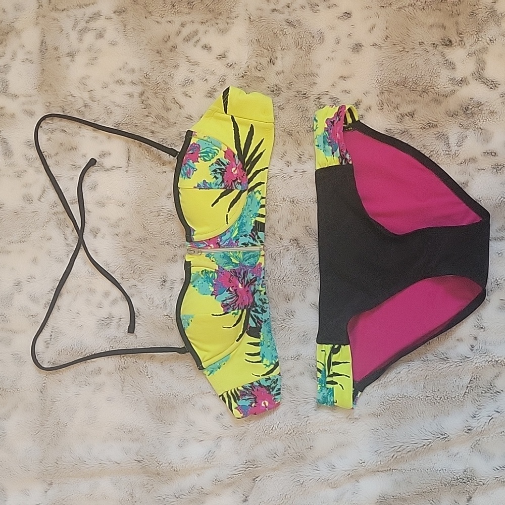 Tropical Print Bikini